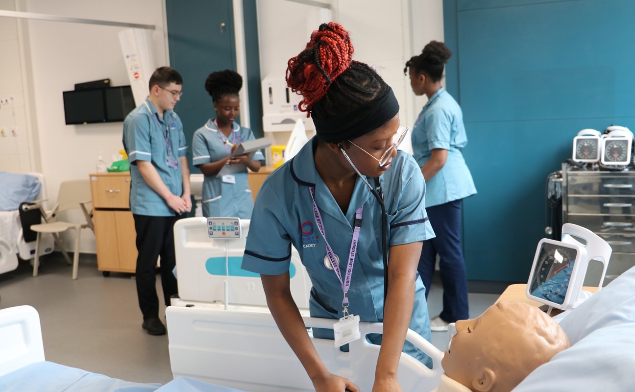 health and social care students